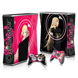 Xbox 360 Slim Full Body Color Membrane Stickers with Scratch-Resistant Protection