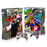 Xbox 360 Slim Full Body Color Membrane Stickers with Scratch-Resistant Protection