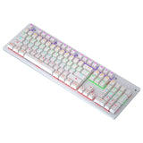 Cracked K880 Hot Swappable Mechanical Keyboard, Esports Game, Green Axis Office Computer Keyboard, Wired Mechanical Keyboard