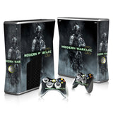 Xbox 360 Slim Full Body Color Membrane Stickers with Scratch-Resistant Protection