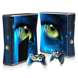 Xbox 360 Slim Full Body Color Membrane Stickers with Scratch-Resistant Protection