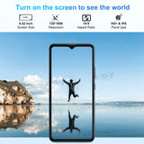 XGODY 4G Cell Phones V50,Smartphone Android,6.52 inch,4+64GB ROM,4500mAh,Mobile phones,8+15MP,Dual SIM Quad Core,Face Unlocked